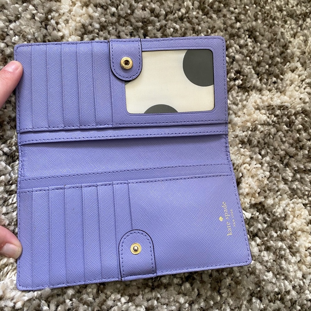 SOLD❌Kate spade Cedar Street thistle wallet - Picture 3 of 4